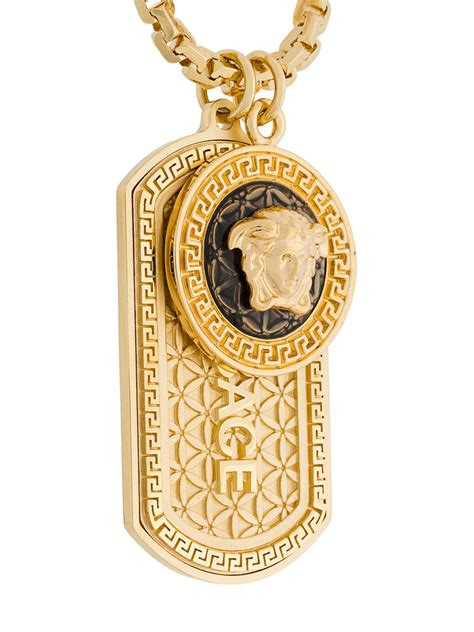 dog tag versace|versace dog collars.